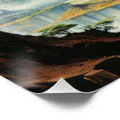 Retro-Science Fiction Poster (Ecke)