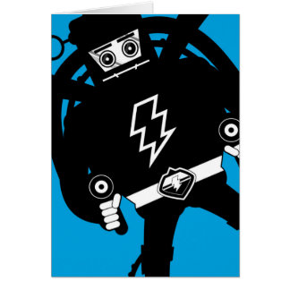 Retro Science Fiction-Riese-Roboter