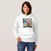 Retro Science Fiction Womens Hoodie (Vorne ganz)