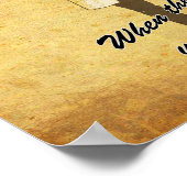 Retro Science Poster der 40er Jahre (Ecke)