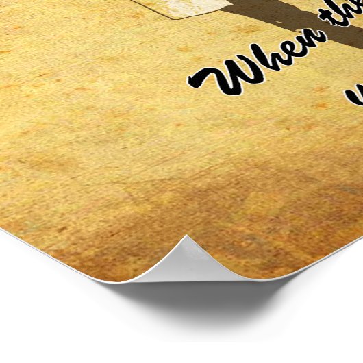 Retro Science Poster der 40er Jahre (Ecke)