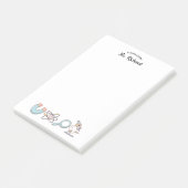 Retro Science Supplier Science Teacher Gift Post-it Klebezettel (angewinkelt)