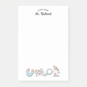 Retro Science Supplier Science Teacher Gift Post-it Klebezettel (Vorderseite)