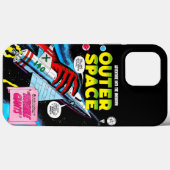 Retro SciFi Adventure Outer Space Comic Cover (Rückseite (Horizontal))