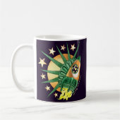 Retro SciFi Liberty Kaffeetasse (Links)