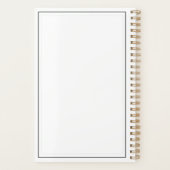 Retro Scissors Hairsalon Termin Buch / Planer (Rückseite)