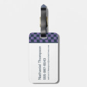 Retro Scooby "OMG" Gepäckanhänger (Rückseite vertikal)