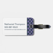 Retro Scooby "OMG" Gepäckanhänger (Rückseite horizontal)