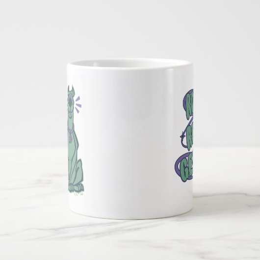 Retro Scooby "OMG" Jumbo-Tasse (Vorderseite)