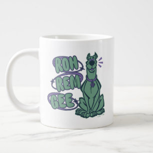 Retro Scooby "OMG" Jumbo-Tasse