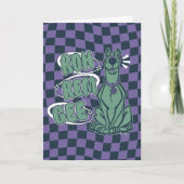 Retro Scooby "OMG" Karte (Vorderseite)