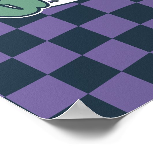 Retro Scooby "OMG" Poster (Ecke)