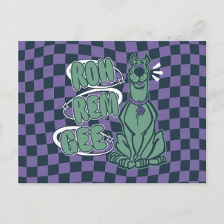 Retro Scooby "OMG" Postkarte
