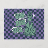 Retro Scooby "OMG" Postkarte (Vorderseite)