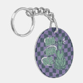 Retro Scooby "OMG" Schlüsselanhänger (Vorderseite links)