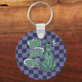 Retro Scooby "OMG" Schlüsselanhänger (Rückseite)