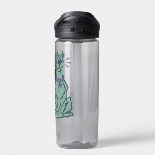 Retro Scooby "OMG" Trinkflasche (Rückseite)