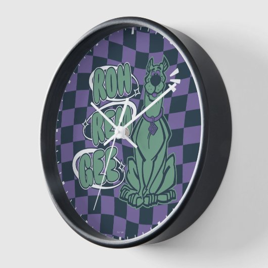Retro Scooby "OMG" Uhr (Winkel)