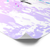 Retro Scooter - Stuntscooter - Kick Stunt Scooter Poster (Ecke)