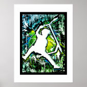 Retro Scooter - Stuntscooter - Kick Stunt Scooter Poster (Vorne)