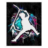 Retro Scooter - Stuntscooter - Kick Stunt Scooter Poster (Vorderseite)