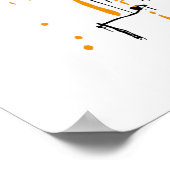 Retro Scooter - Stuntscooter - Kick Stunt Scooter Poster (Ecke)