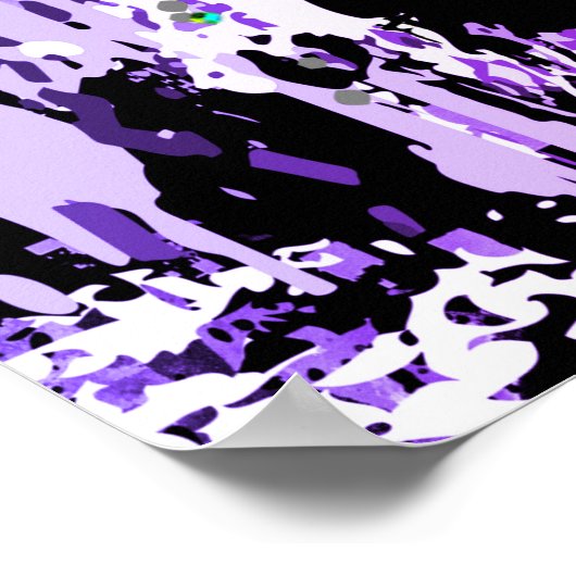 Retro Scooter - Stuntscooter - Kick Stunt Scooter Poster (Ecke)