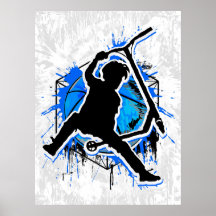 Retro Scooter - Stuntscooter - Kick Stunt Scooter