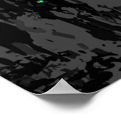 Retro Scooter - Stuntscooter - Kick Stunt Scooter Poster (Ecke)