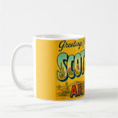 Retro Scottsdale Arizona Mug Kaffeetasse (Links)