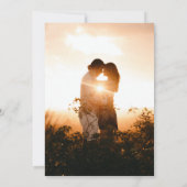 Retro Script Boho Rainbow Nichts Extravagant Nur L Einladung (Rückseite)