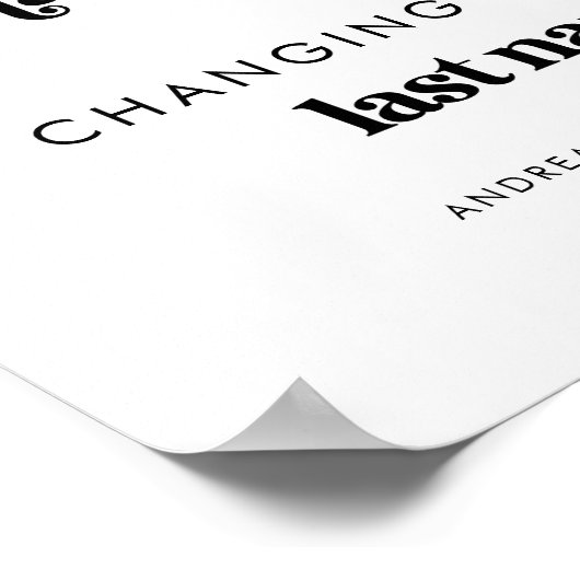 Retro Script-Pop Champagne Brautparty-Zeichen Poster (Ecke)