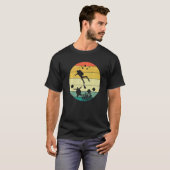 Retro Scuba Diver Instructor Diving Experte T-Shirt (Vorne ganz)