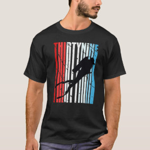 Retro Scuba Diving 39. Geburtstag Deep Sea Diver W T-Shirt