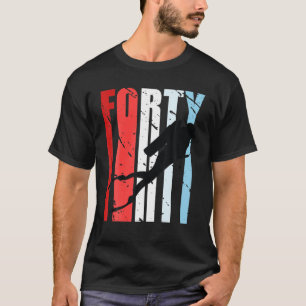 Retro Scuba Diving 40th Birthday Deep Sea Diver Wo T-Shirt