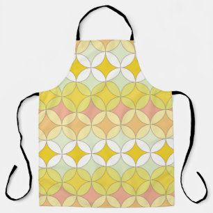 Retro seamless pattern. Disco style. Schürze