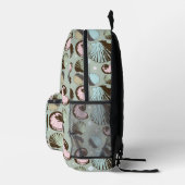 Retro Seashell Muster Bedruckter Rucksack (Rechts)