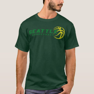 Retro Seattle Basketball Team 1 T-Shirt