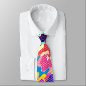 Retro, sechziger, abstrakt krawatte (Gebunden)