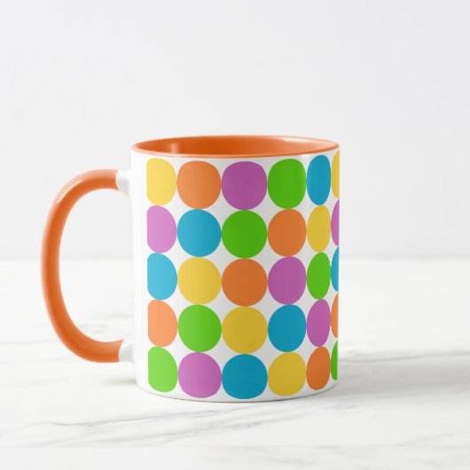 retro Sechziger Kaffee Tasse (Links)