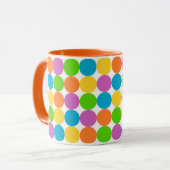 retro Sechziger Kaffee Tasse (Vorderseite Links)