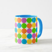 retro Sechziger Kaffee Tasse (VorderseiteRechts)