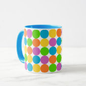 retro Sechziger Kaffee Tasse (Vorderseite Links)