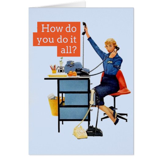 Retro Secretary Beruflich (Vorne)