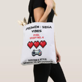 Retro Sega Vibes Pixel Studie Nr. 4 Tasche (Von Nahem)