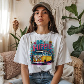 Retro sei Hippie Van Tri-Blend Shirt
