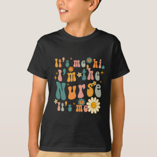 Retro sein Ich Hi ich bin die Krankenschwester RN  T-Shirt