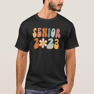 Retro Senior 2023 Zurück zur Schulklasse 2023 Gra T-Shirt