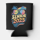 Retro Senior 2025 Class of 2025 Abschluss Dosenkühler (Vorderseite)