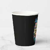 Retro Senior 2025 Class of 2025 Abschluss Pappbecher (Rechts)